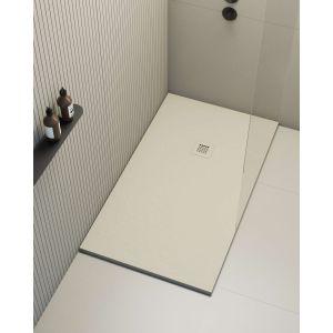 Base de duche poaLGi 90x180 cm branco perla - série hos's