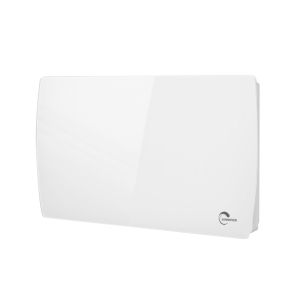Radiador elétrico de parede em vidro sorimo nf 1500 w branco sannover