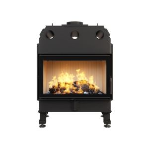 Lareira de inserção a lenha - energy 80x50 (17,0 kw) eco