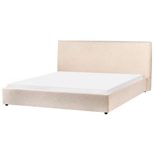 Cama bouclé lavaur 180 x 200 cm creme