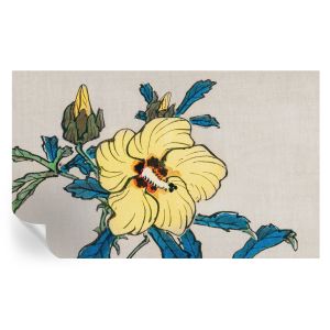 Papel parede adesivo flor amarela 416x254 tulup