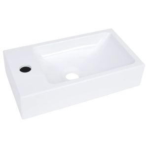 Lavatório 400x220x90 mm smc branco