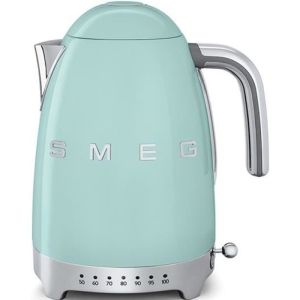 Chaleira sem fio smeg 1.7l 2400w turquesa - klf04pgeu