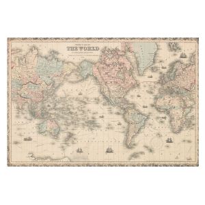 Papel de parede tnt 250x250 mapa histórico tulup