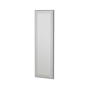 Espelho mossano, em madeira branco nobilitado 40x120h cm