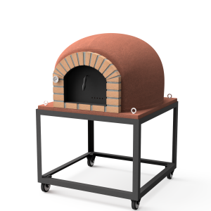 Movelar - forno externo a lenha modelo stromboli (bordéus - 80x80x152 cm