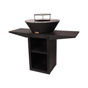 Churrasqueira ø60cm bandejas lenha efp57b