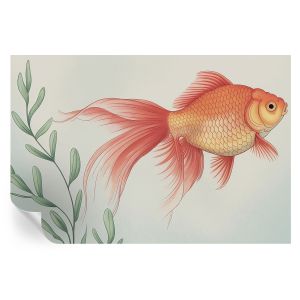 Papel de parede vinílico beleza da água 104x152 tulup