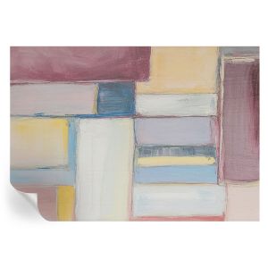 Papel de parede vinílico formas geométricas 208x146 tulup