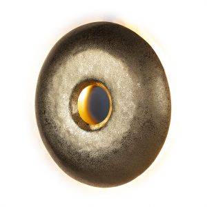 Parede 51x7x51 metal dourado