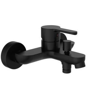 Schütte grifo mezclador de bañera denver negro mate
