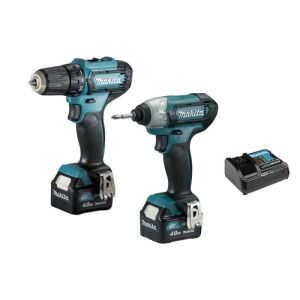 Conjunto de 2 máquinas 12 v bl1040b (df333d + td110d) - Makita - com 2 bate