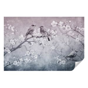 Papel de parede adesivo natureza sutil 104x152 tulup