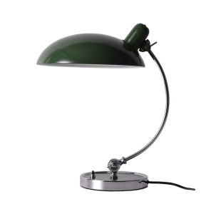 Candeeiro de mesa verde cromado orientável d29 cm E27