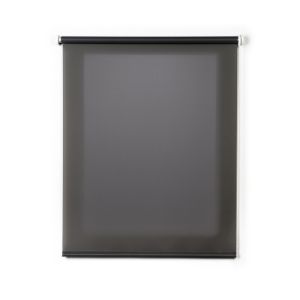 Estore de rolo translúcida transparente cinza 60 x 180 cm