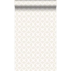 Origin papel de parede gráfico branco 53 cm x 10.05 m