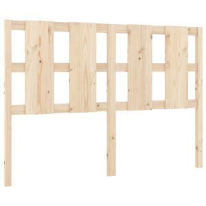 vidaXL cabecero de cama madera maciza de pino 125,5x4x100 cm
