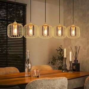 Nettlife candeeiro suspenso preto 100x10