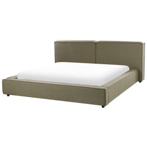 Cama tecido linards 180 x 200 cm verde-oliva