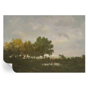 Papel parede adesivo paisagem florestal 208x146 tulup
