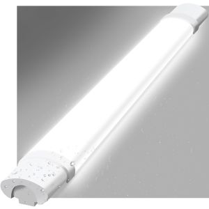 Nettlife LED luz de teto para sala húmida 120cm luz de teto 36w ip65 tubo