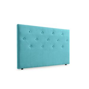 Cabeceira estofada victoria aqualine 170x115x12 cm - turquesa - moonia