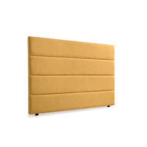 Cabeceira estofada genova aqualine 130x120x8 cm - fúcsia - moonia
