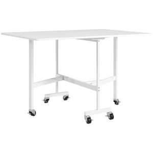 Mesa dobrável de cozinha para 4-6 pessoas mesa de sala de jantar dobrável c