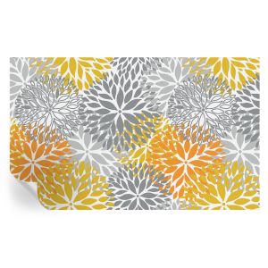 Papel de parede vinílico energia das flores 416x254 tulup