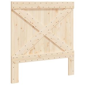 vidaXL cabecero de madera maciza de pino 100x104 cm