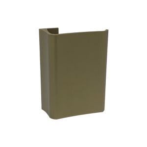 Puxadores de alumínio para portas, 150 mm, pacote de 6, bronze acetinado