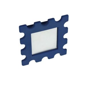 Puxador para móveis abs azul, distância entre eixos de 32 mm