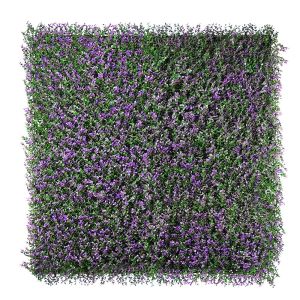 Jardim vertical artificial Lavanda Lilás 100x100 cm - Naturing Monde