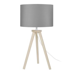 Candeeiro de mesa  madeira  utgard natural d22 cm