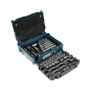 Conjunto de ferramentas completo - Makita - aço cv - 120 peças - makpac 1