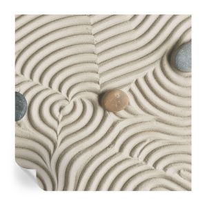 Papel de parede vinílico ondas harmoniosas 250x250 tulup