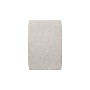 Cabeceira estofada de 90 cm - tecido tela fosca beige clair - bege claro