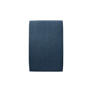 Cabeceira 90 cm estofada - tela fosca bleu ocean - azul oceânico
