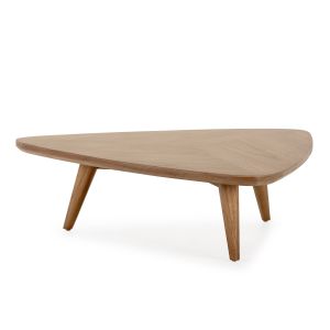 Mesa de centro 100x93x28 em madeira cor mel