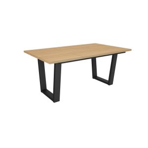 Mesa sala de jantar, 167x90x74 cm, carvalho soft