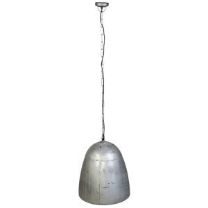 Candeeiro de teto metal cinzento 44x44x51