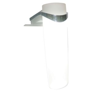 Ondee - candeeiro de parede LED mary - 115mm - abs cromado e policarbonato