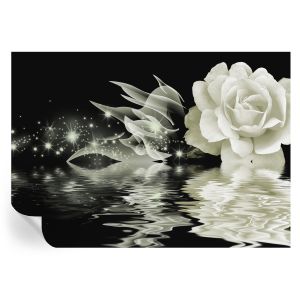 Papel parede adesivo rosa luminosa 208x146 tulup