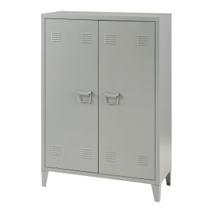 Gabinete de escritório - helloshop26 - modelo metálico - 2 portas - design