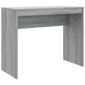 Secretária 90x40x72 cm derivados de madeira cor cinzento sonoma