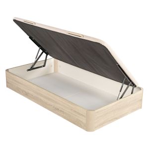 Sommier com arrumação juvenil 135x190cm royal sleep natural abertura