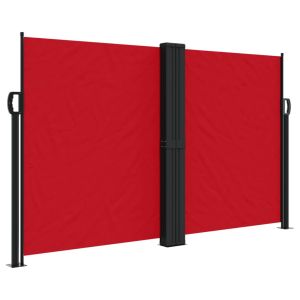 Toldo lateral retrátil 140x600 cm vermelho