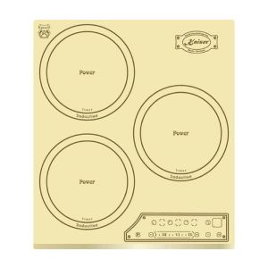 Placa de cocção embutida - kaiser - kct 4795 fi elfad - preto - 3 zonas de