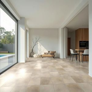 Arquiservi - Suelo vinílico por metro – 8m² (2x4m) – azulejo pedra 0148