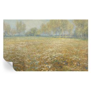 Papel de parede adesivo campo florido 416x254 tulup